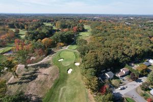 Salem 13th Green Aerial